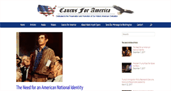 Desktop Screenshot of caucusforamerica.com